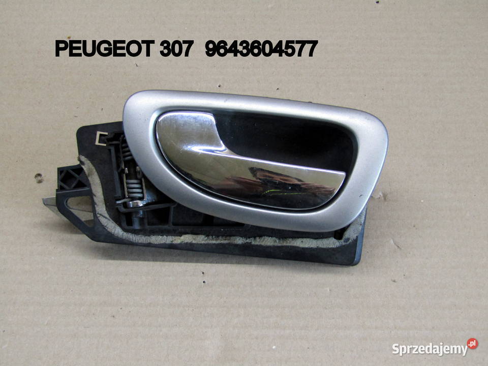 KLAMKA WEWNĘTRZNA LEWA PEUGEOT 307 9643604577 Mysłaków