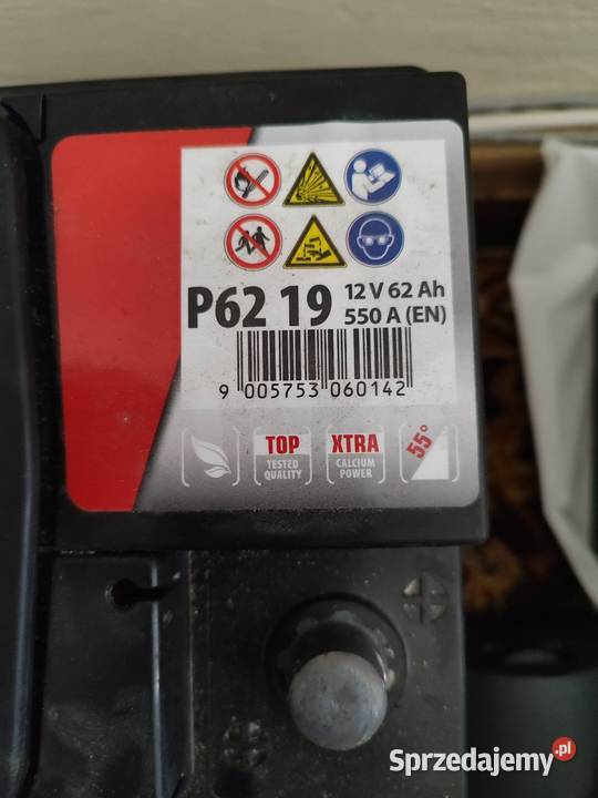 Akumulator Banner 12V 62ah 550A mało używany Włoszczowa