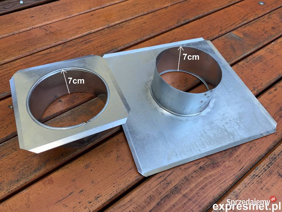 Rozeta kominowa ścienna przejściówka redukcja małopolskie Kraków