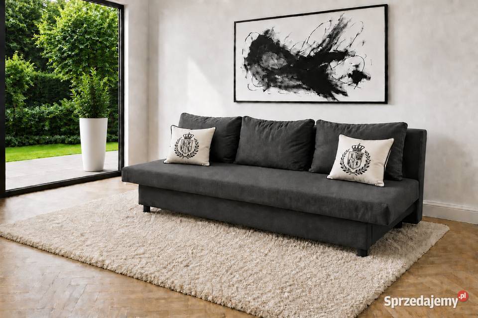 Sofa 3 osobowa z funkcja spania ALVDALEN KNISA