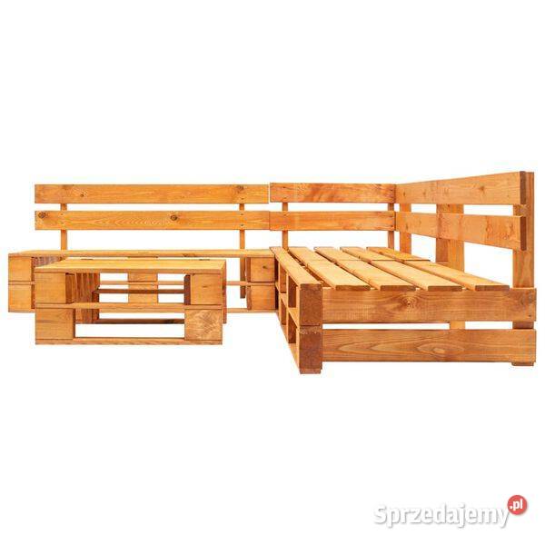 vidaXL 4cz zestaw ogrodowy palety z Warszawa