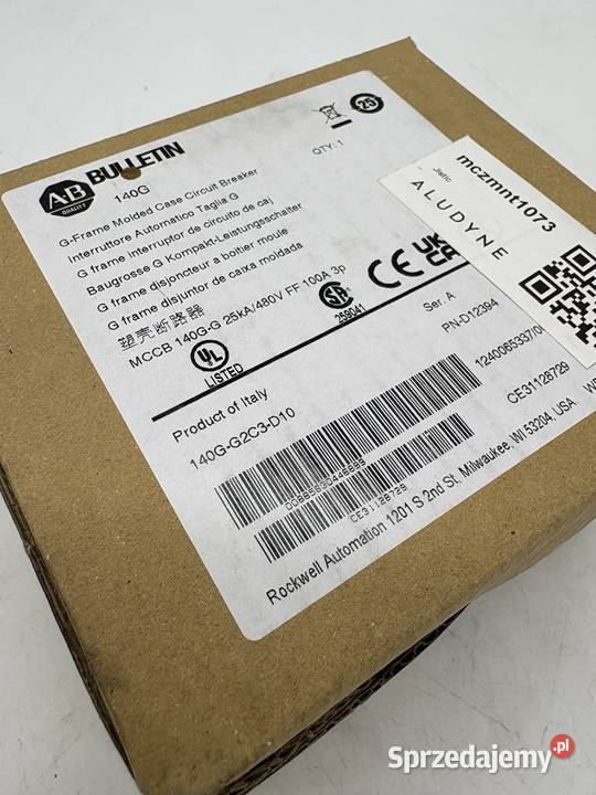 Allen Bradley 140GG2C3D10 Wyłącznik automatyczny mazowieckie Warszawa