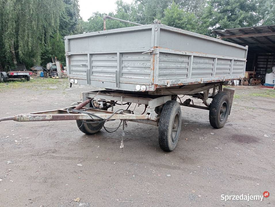 Przyczepa wywrotka d47 nieuszkodzony dolnośląskie Pieszyce