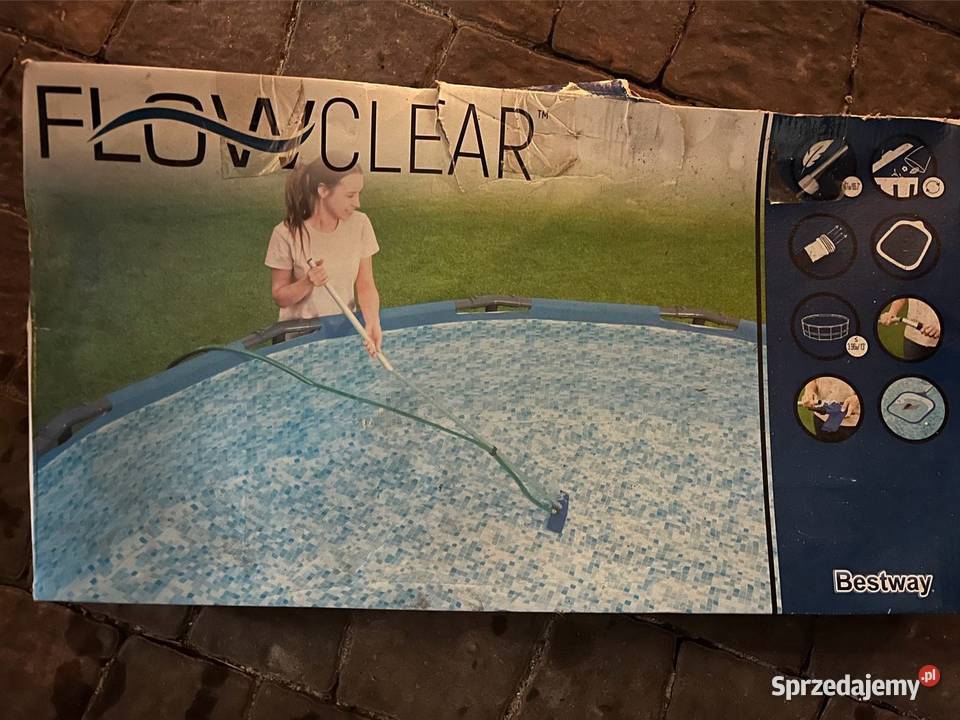 Zestaw do czyszczenia basenu odkurzacz Radomsko sprzedam