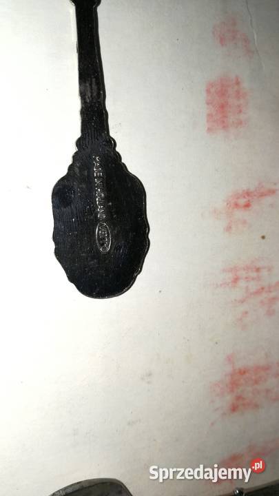 Komplet ozdobnych 24 łyżeczek i widelec Rzeszów