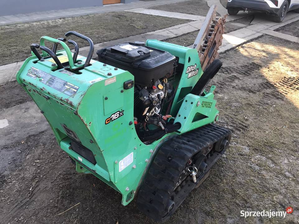 GĄSIENICOWA Koparka łańcuchowa DITCH WITCH C16X Pozostałe małopolskie Tarnów