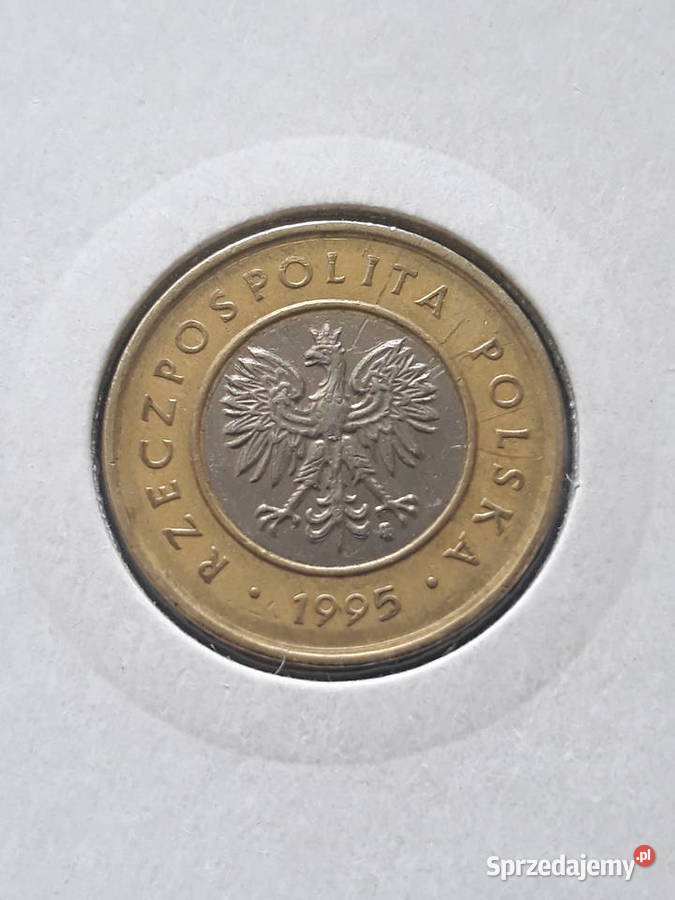 2 złote 1995 r z błędem mennicy 2