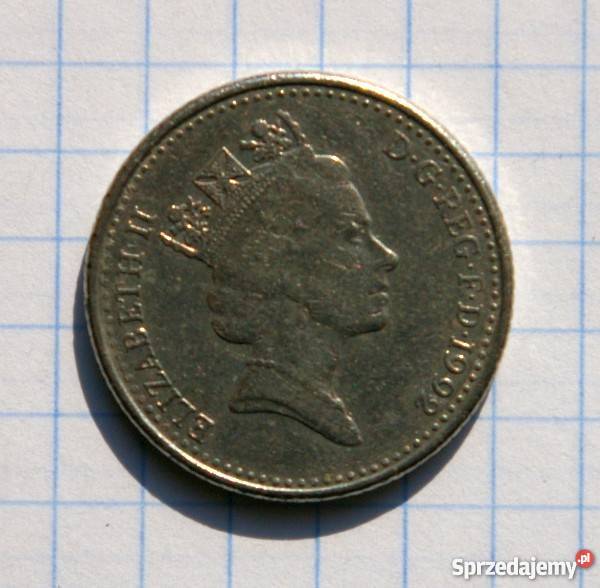 10 PENSÓW TEN PENCE 1992 WIELKA BRYTANIA Parczew