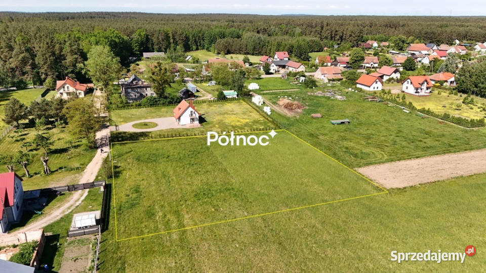 Regiel duża działka budowlana w spokojnej