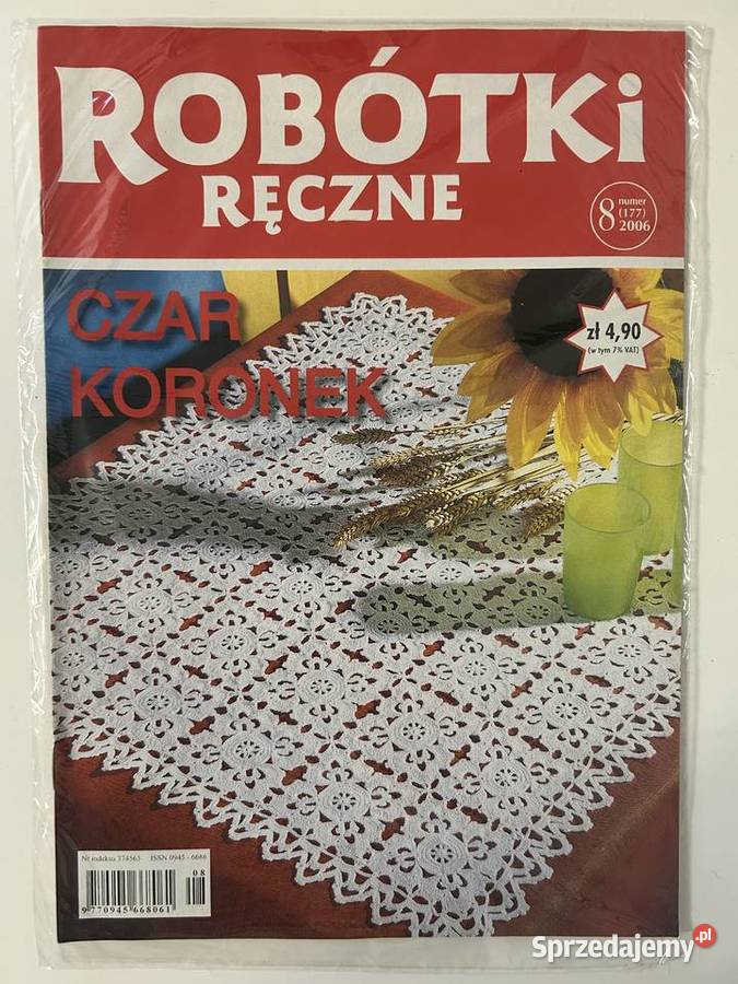 Moje Robótki 62006 Szydełko Serwetki mazowieckie Warszawa sprzedam