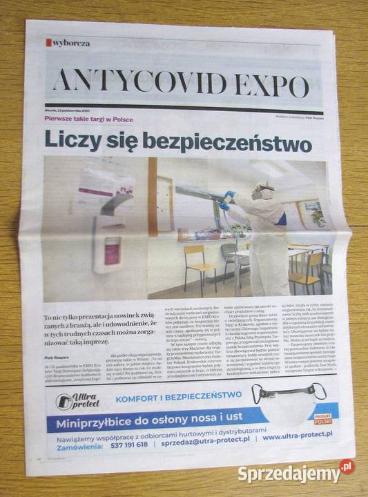 ANTYCOVID EXPO Gazeta Wyborcza Pozostałe sprzedam