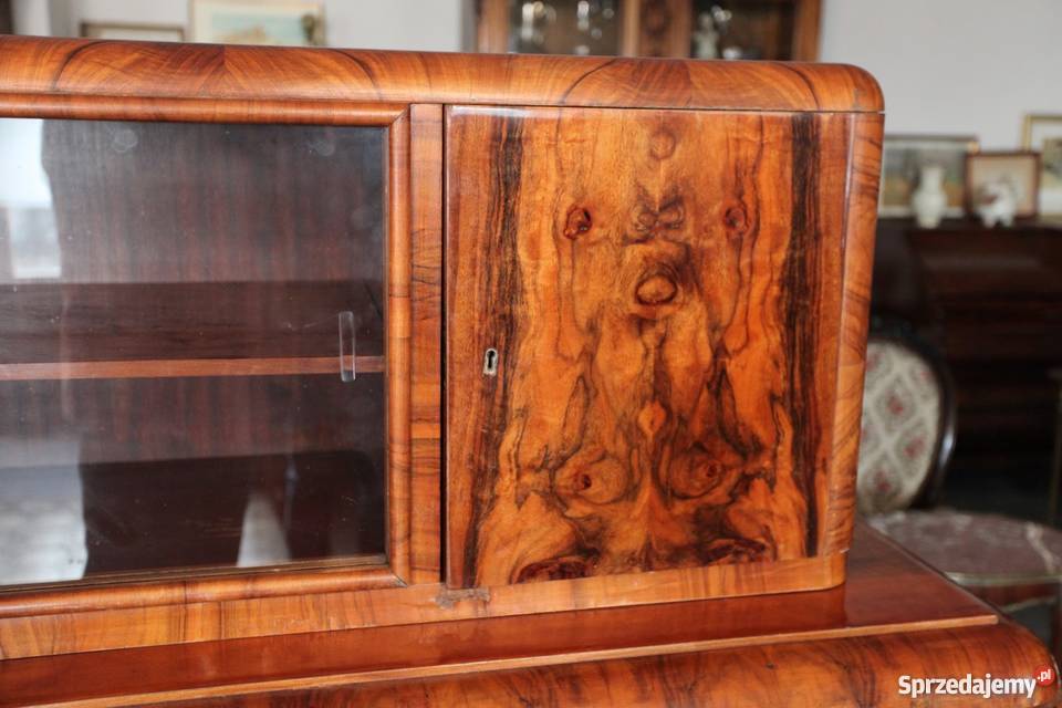 Kredens w stylu Art Deco lata 60 Nieżywięć