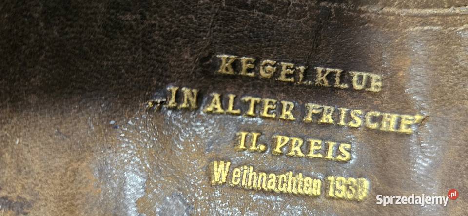 Portfel klubu golfowegoPrawie 100 letniNaturalna Barlinek sprzedam