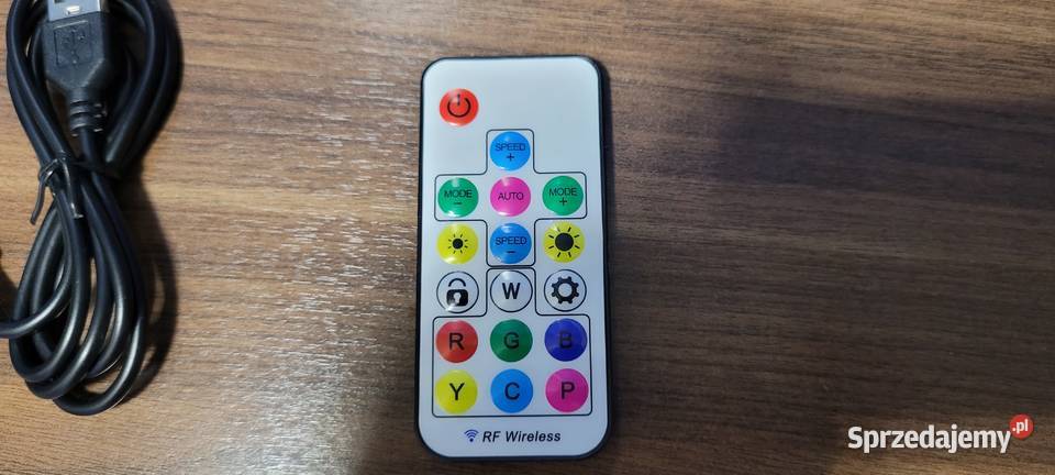 Sterownik LED z pilotem do taśm cyfrowych wej