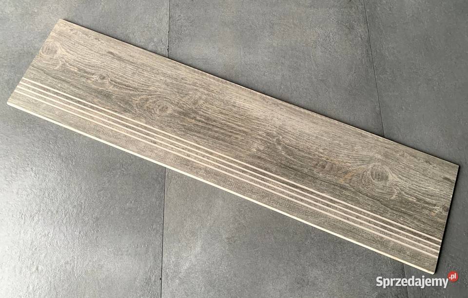 Płytki drewnopodobne na schody 100x30 Łask