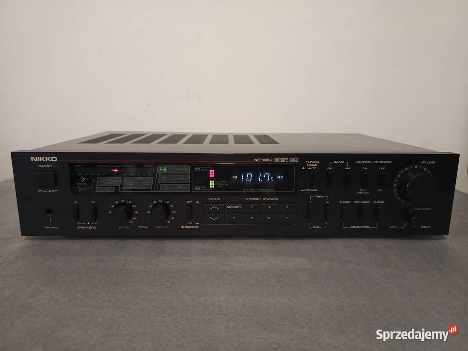 Amplituner NIKKO 650 Elektronika Gdynia