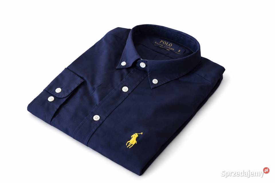 Koszula granatowa Ralph Lauren rozmiar M okazja Ralph Lauren warmińsko-mazurskie Ełk