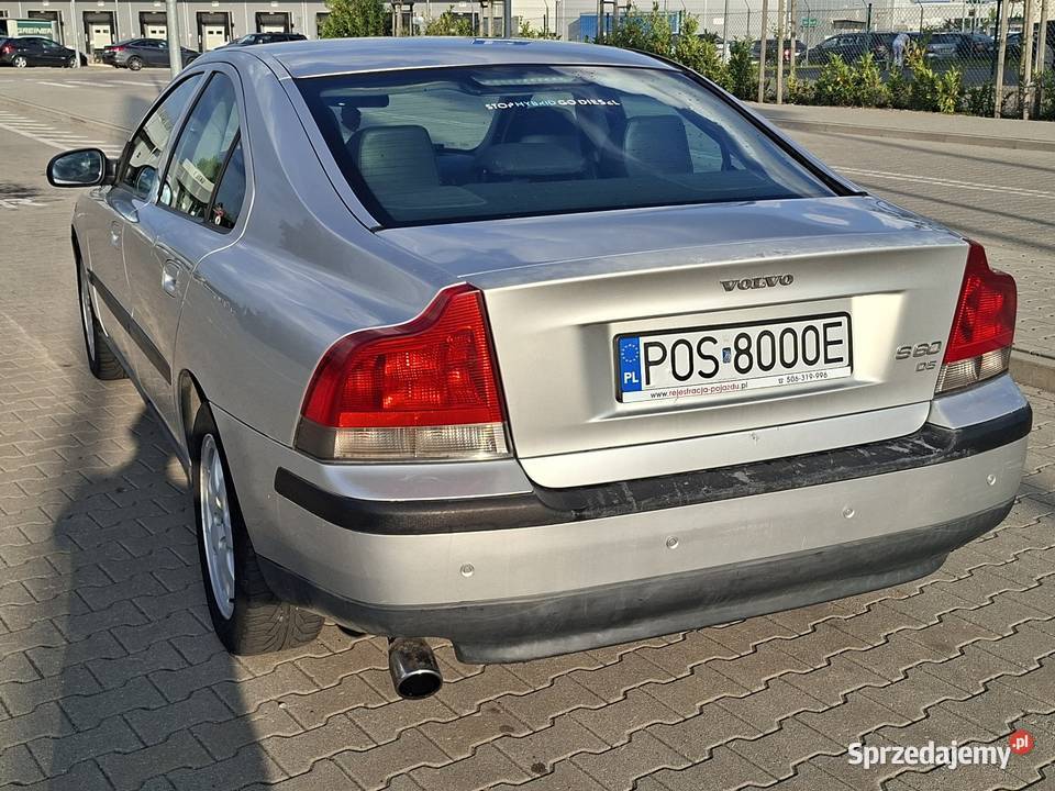 VOLVO S60 24 d5 2002r manual 163 klima dolnośląskie Wrocław sprzedam