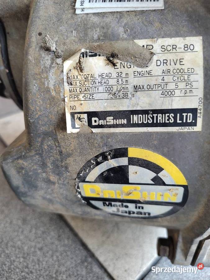 Pompa Miernikowa do Wody DaiShin Nowy Sącz