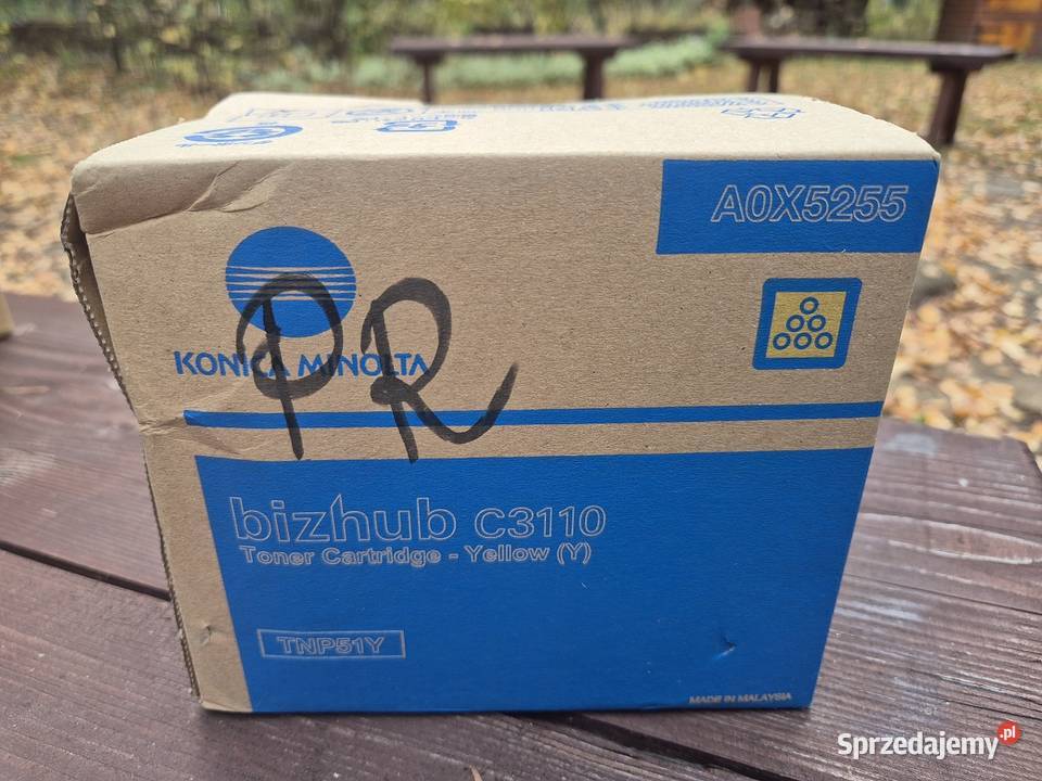 Orginalny toner KONICA MINOLTA TNP51C A0X5455 Komputery i Akcesoria Paprotnia