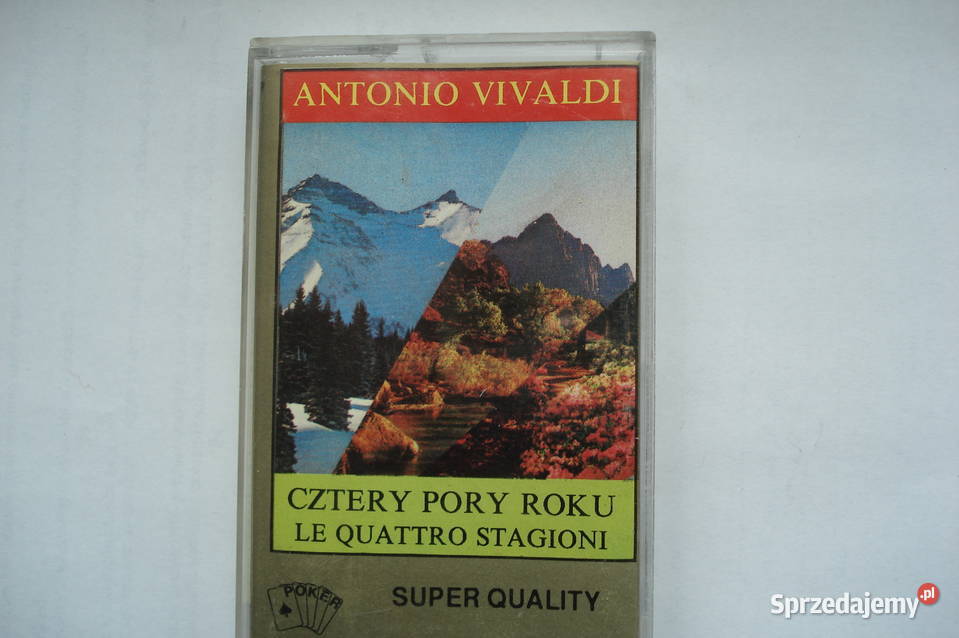 Kaseta magnetofonowa AVivaldi Cztery Pory Roku klasyczna Łódź