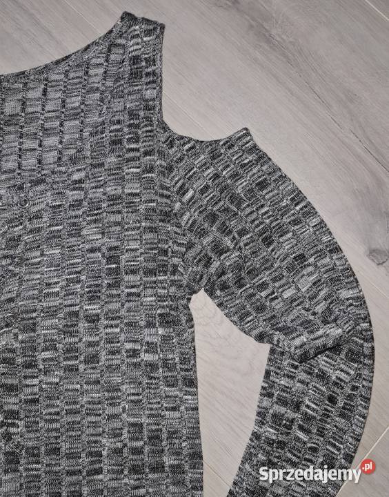 Sukienka dzianinowa sznurowana 38M łódzkie