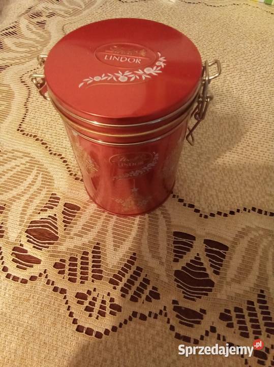 Lindt świąteczna puszka Boże Narodzenie Warszawa