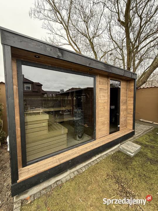 Sauna ogrodowa SADE 410 x 250 DOSTAWA W Bielsko-Biała