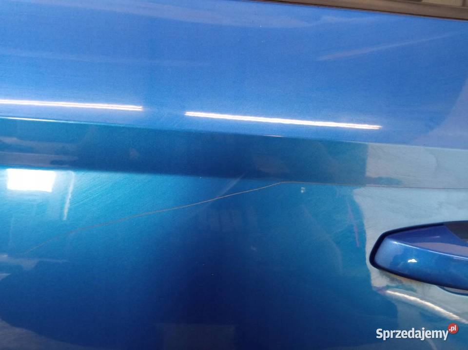 DRZWI LEWE TYŁ HB NIEBIESKIE Skoda Fabia III