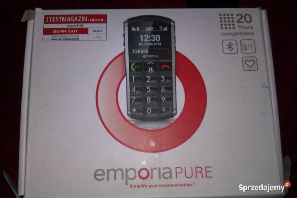 telefon komórkowy Emporia Pure Pozostałe Warszawa