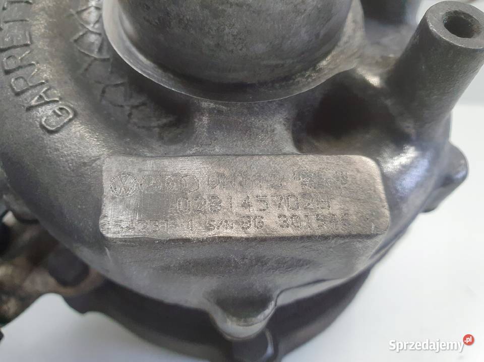 TURBOSPRĘŻARKA Audi A4 B7 19 TDI turbo Turbosprężarki Rudka