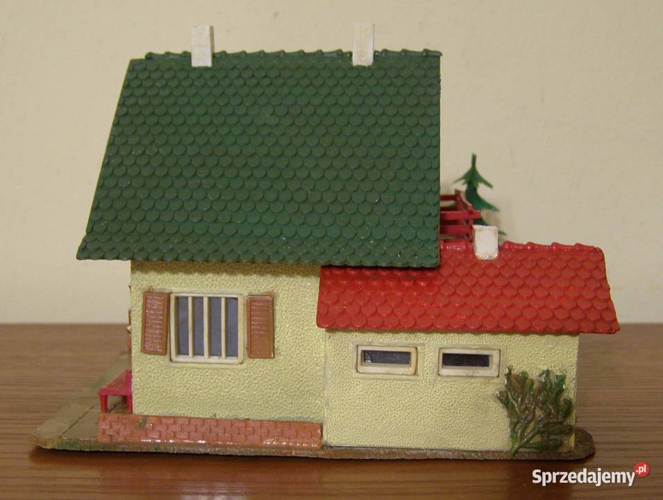 Domek na makietę 43 kolejka skala TT