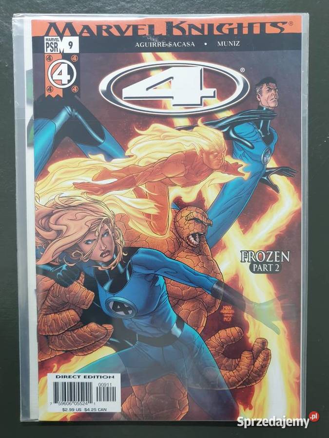 Marvel Knights Fantastic Four Frozen 2 komiksy Gdynia sprzedam