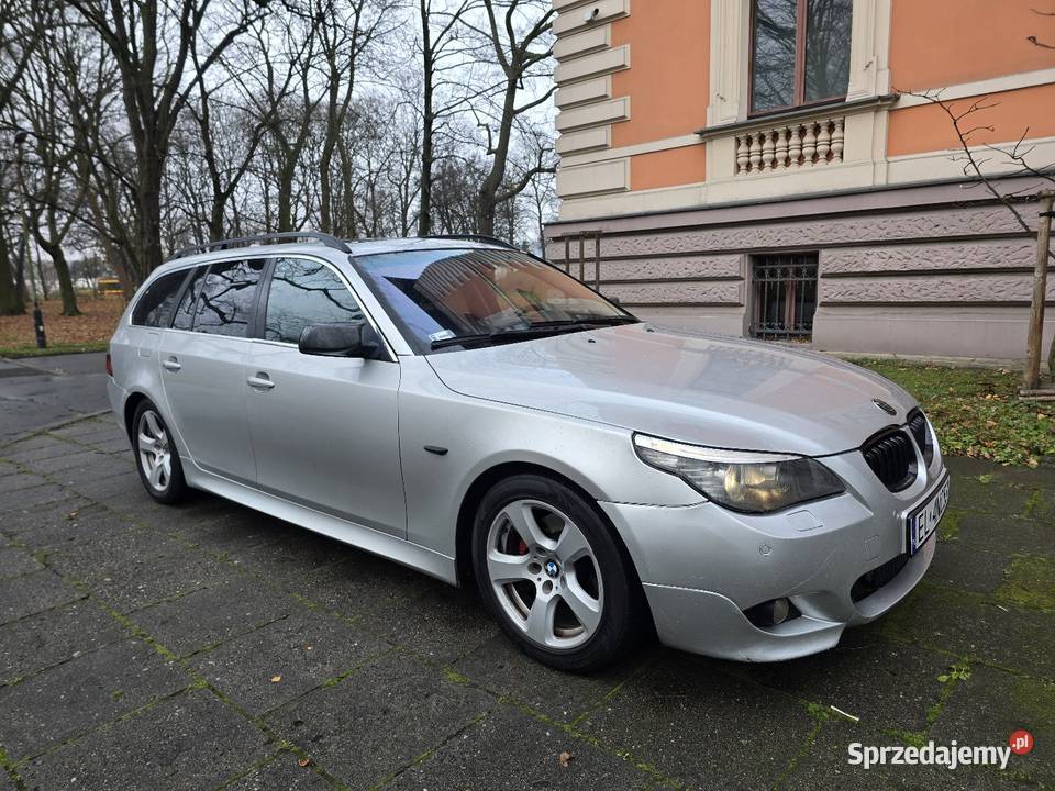 Bmw e61 525d m pakiet nieuszkodzony Łódź