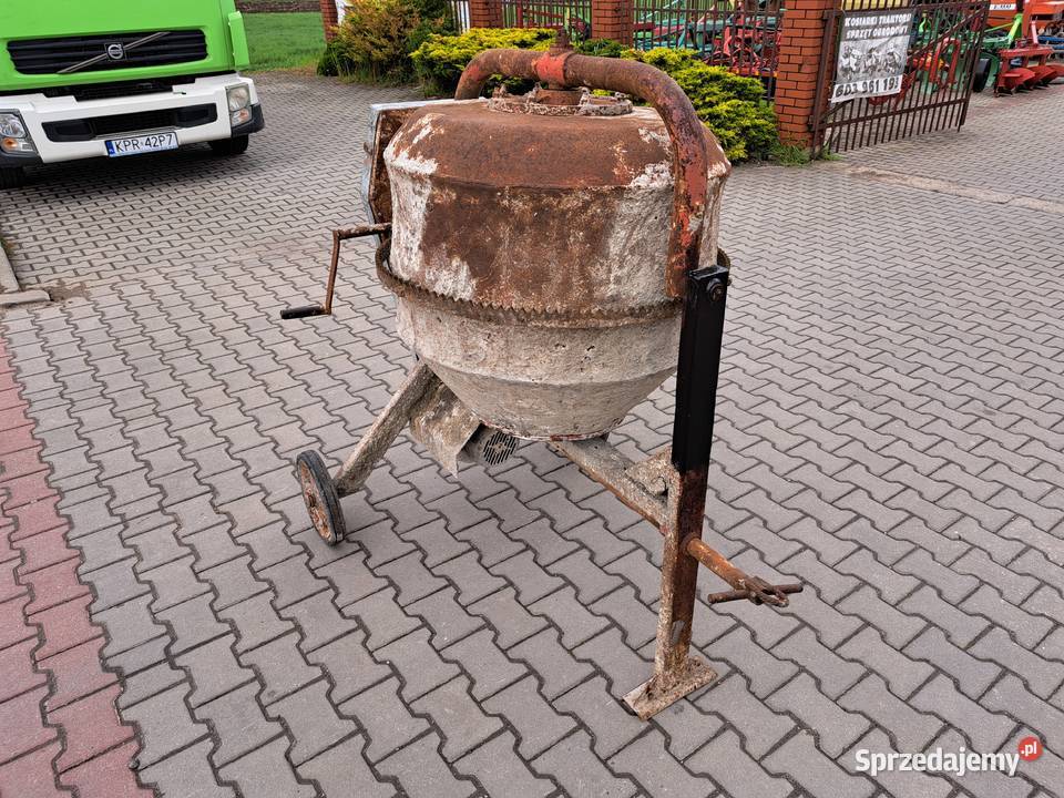 Betoniarka mieszalnik bębnowy 150 l 400v Proszowice sprzedam