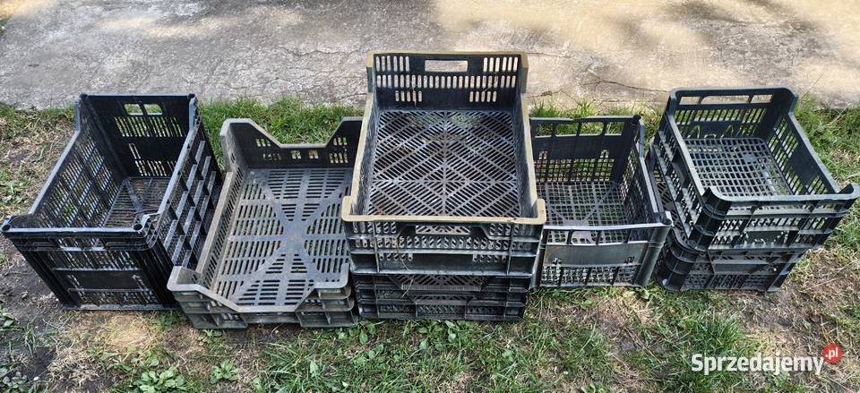 Zestaw Mix 8sztuk Skrzynki Pojemniki Plastikowe Warszawa