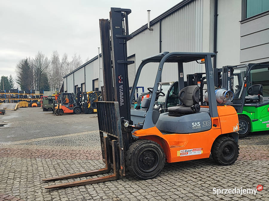 wózek widłowy Toyota 027FGF30 LPG 3 t duplex 45 Kęty