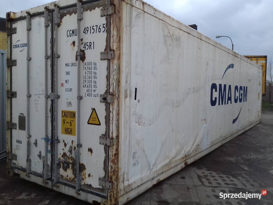 Kontenery morskie magazynowy transport 40HC Katowice