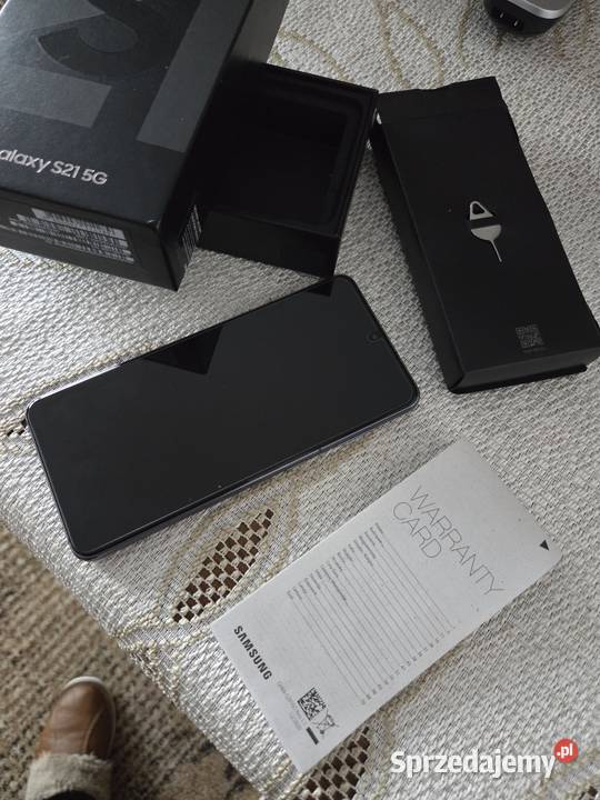 Telefon Samsung S21 5G gwarancja nowy Warszawa sprzedam
