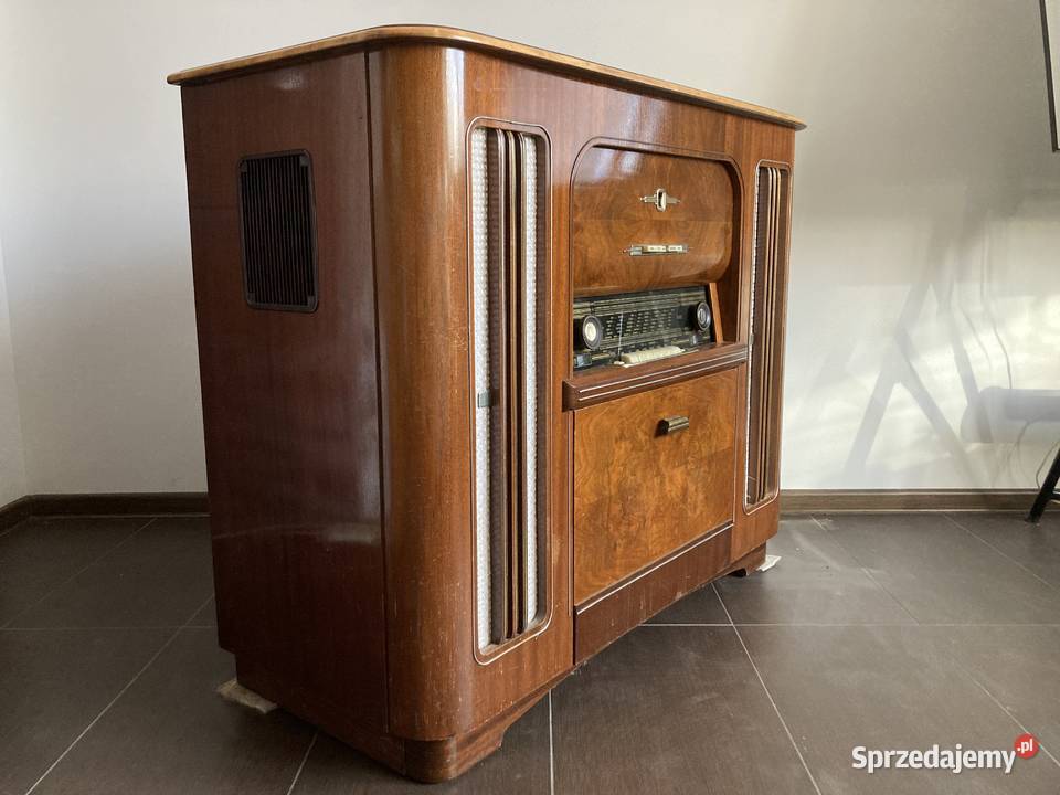 RFT Musikschrank lohengrin 8E155I radiola szafa Antyki Piekary Śląskie