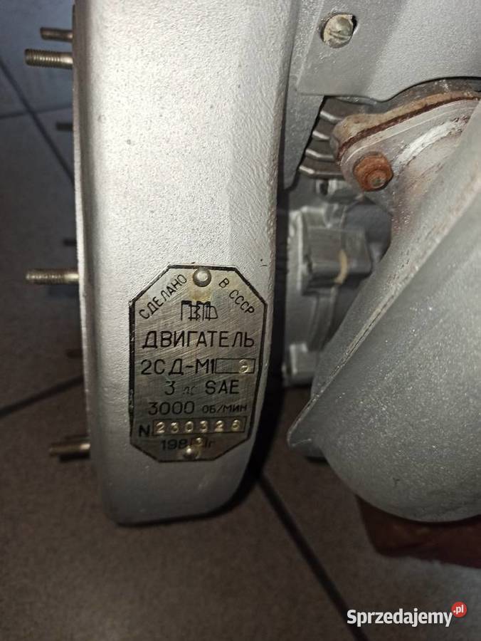 Silnik do agregatu PAB2 wojskowy 2SDM1 idealny łódzkie Skierniewice