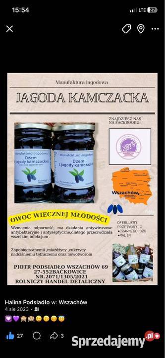 Soki syropy dżemy zestawy prezentowe Opatów