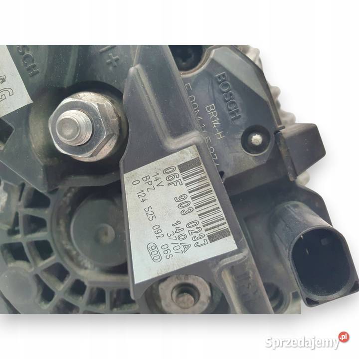 ALTERNATOR Audi A4 20 TDI VW 140A 06F903023J lubelskie Chełm