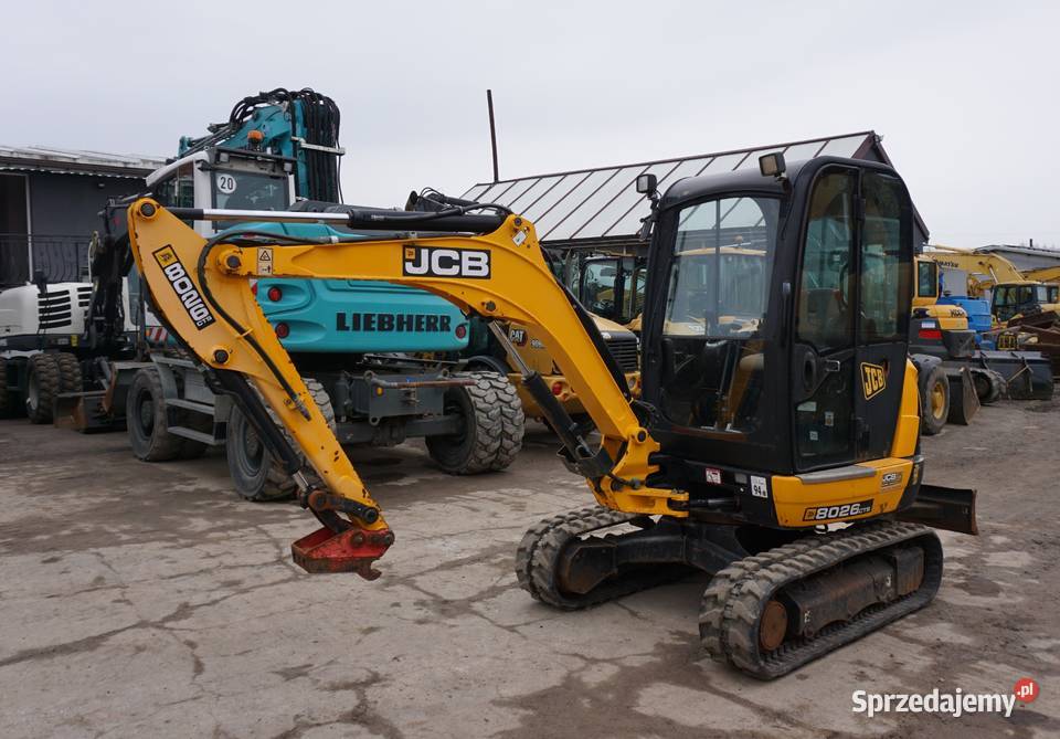 Minikoparka JCB 8026 2017 Jeziorko