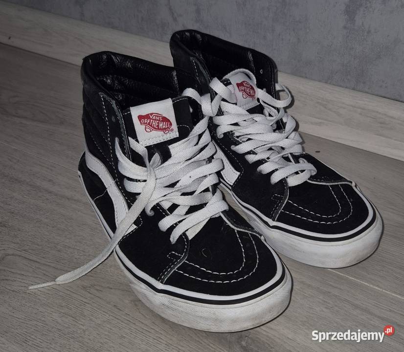 Buty chłopiec trampki wysokie Vans SK8Hi 37