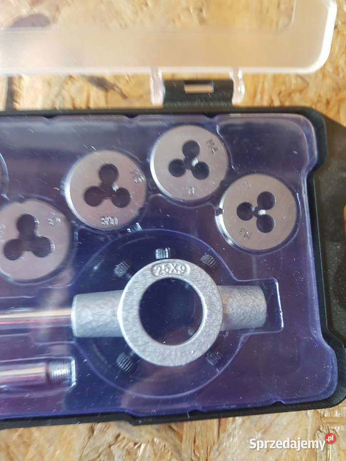 Narzynki warsztatowe 7 el do gwintowania Głogowa