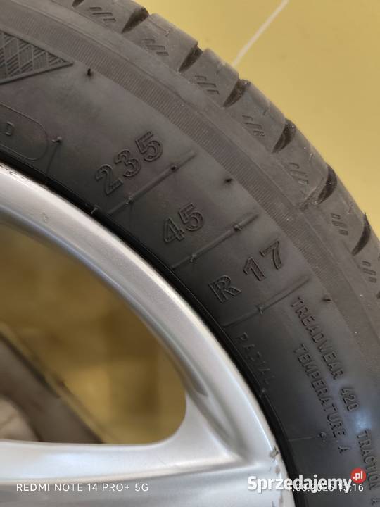 Felgi Audi A6A4 C5 oryginalne z oponami Lublin