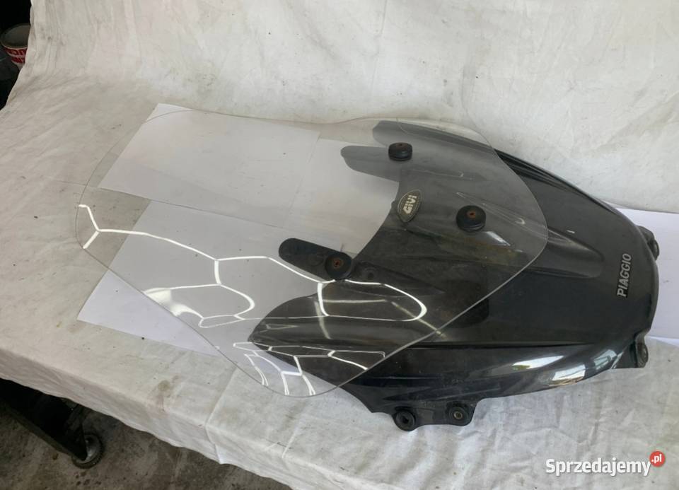 Szyba Givi podszybie komplet Piaggio x9 podkarpackie Dębica