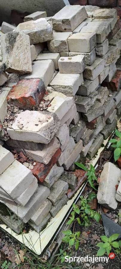 Cegły różne pozostałości cegieł połówki Zielona Góra