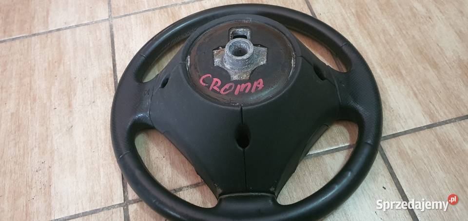 Fiat Croma kierownica Skóra czarna stan Zduńska Wola